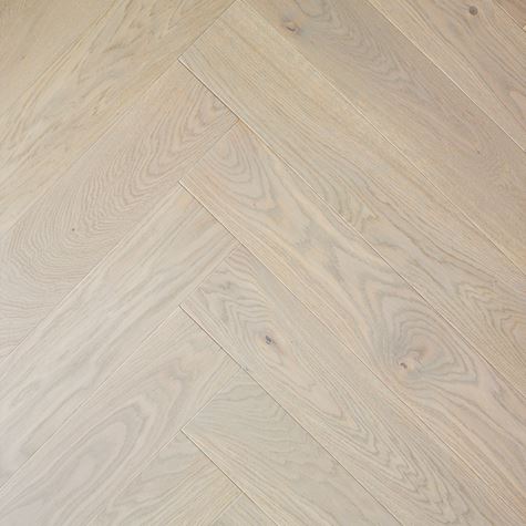 Saga Herringbone Platinum Parkett