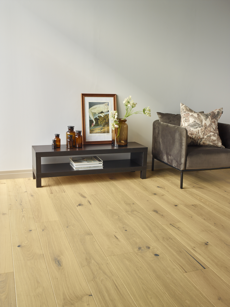Saga Premium Limestone Oak Parkett