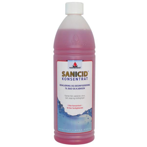 Norenco Sanicid Rengjøring Bad 1l