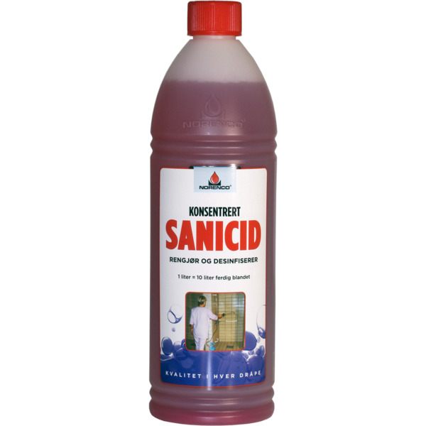 Norenco Sanicid Rengjøring Bad 1l