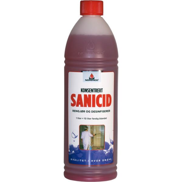 Norenco Sanicid Rengjøring Bad 1l