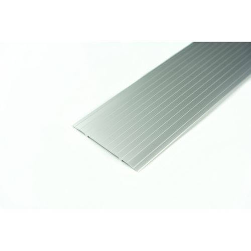 D-profile Skjøtelist 120mm Sølv Uboret