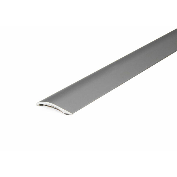 D-profile Nivålist 0-12mm Sølv B:40mm Selvklebende 1m