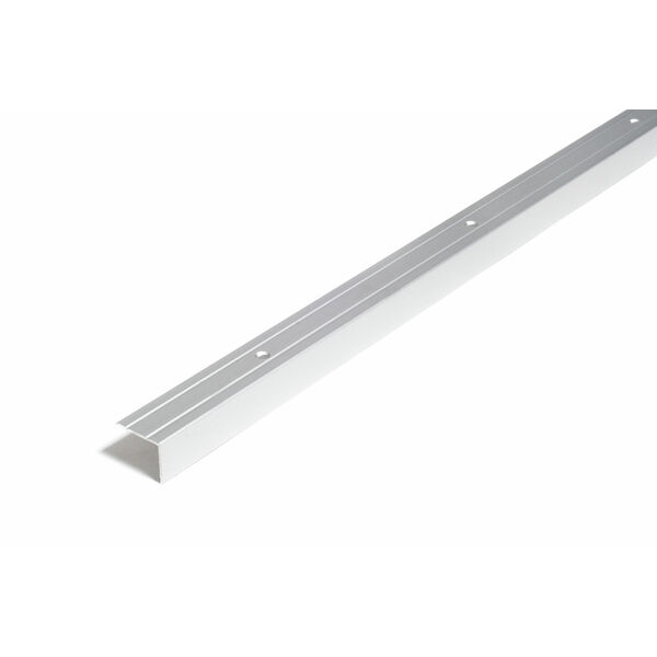 D-profile Trappenese 25X20mm Sølv Skruer 3m