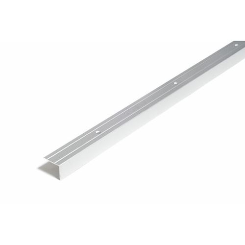 D-profile Trappenese 25X20mm Sølv Skruer
