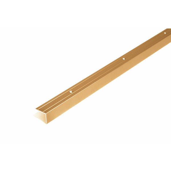 D-profile Trappenese 25X20mm Guld 1m