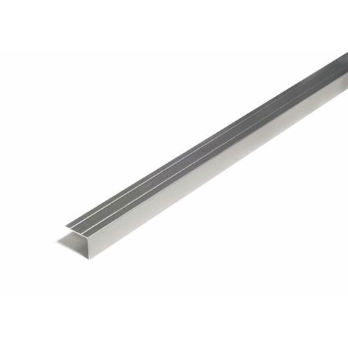 D-profile Trappenese 25X20mm Grafit