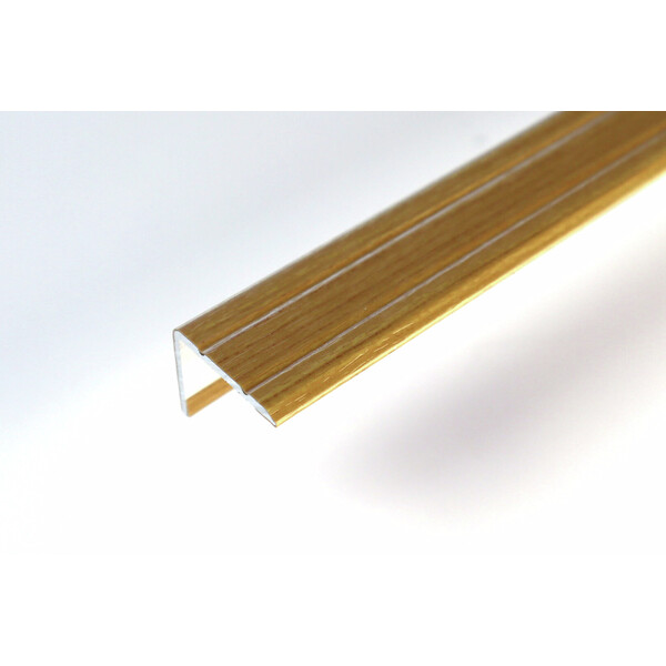 D-profile Trappenese 25X20mm Eik Selvklebende 2m