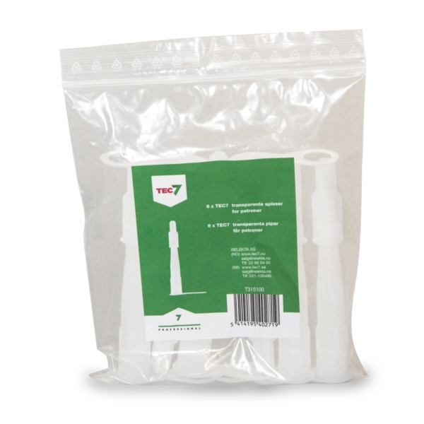 Relekta Tec7 Patronspisser 6 stk