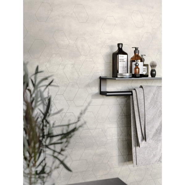 Tarkett Aquarelle Connect Grey Våtromsvegg 2 m