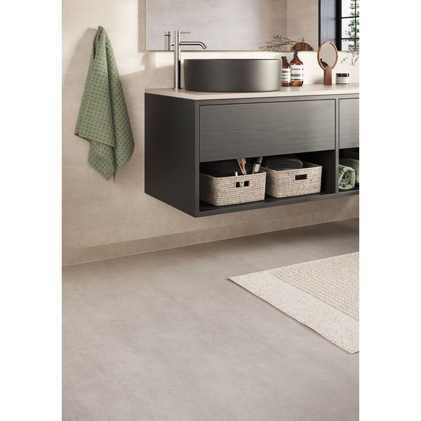 Tarkett Aquarelle Raw Concrete Grey Våtromsbelegg 2 m