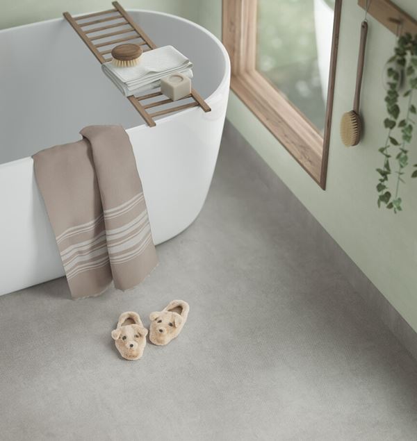 Våtrom Aquarelle - Stencil Concrete Neutral Light Grey - 3 m