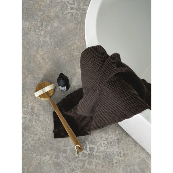 Våtrom Aquarelle Carcassonne Concrete Blue Våtromsbelegg 4 m