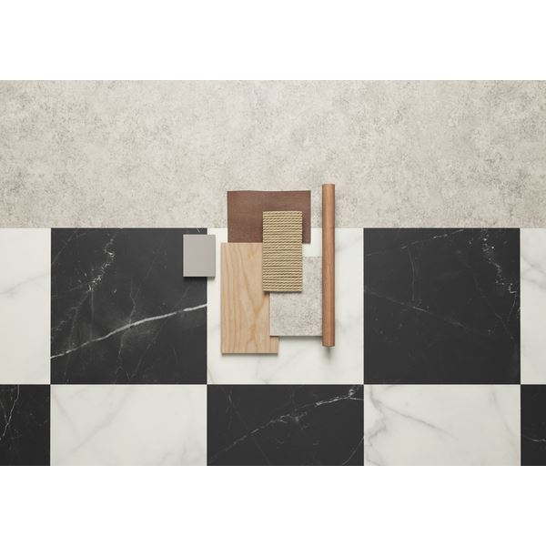 Tarkett Iconik T-Extra Logis Black & White Vinylbelegg 3M