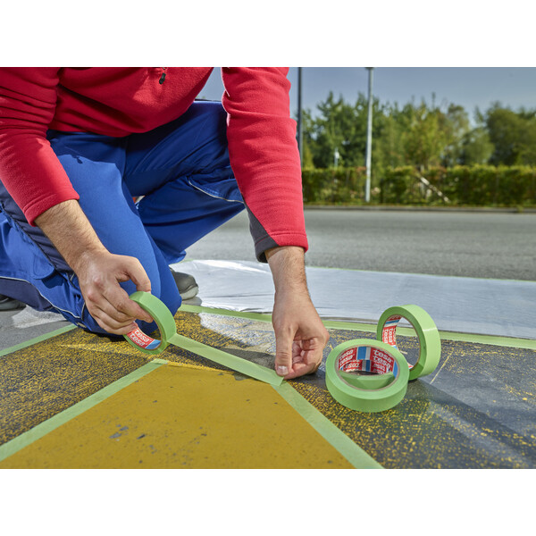 Tesa Lerretstape Allround - Grønn 25 m x 50 mm