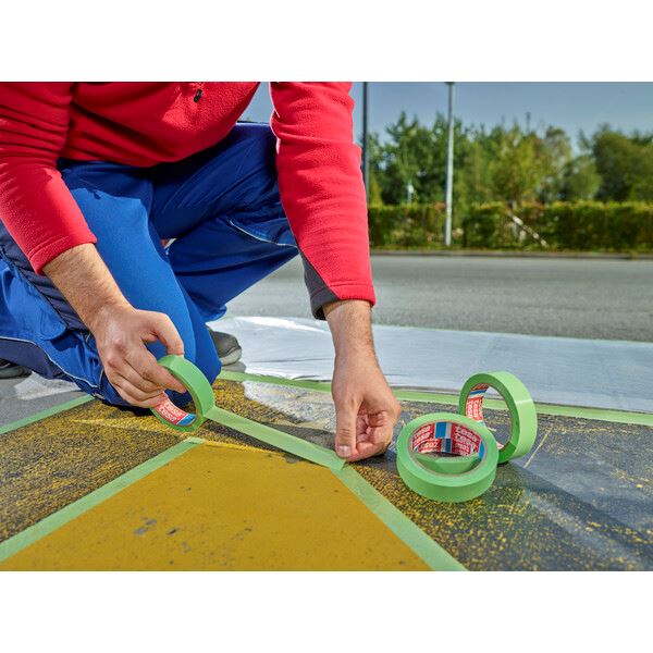 Tesa Lerretstape Allround - Grønn 25 m x 50 mm