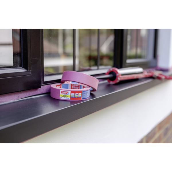 Tesa Malertape Silikon Rosa 25m