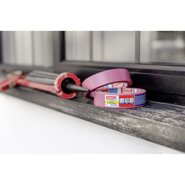 Tesa Malertape Silikon Rosa 25m