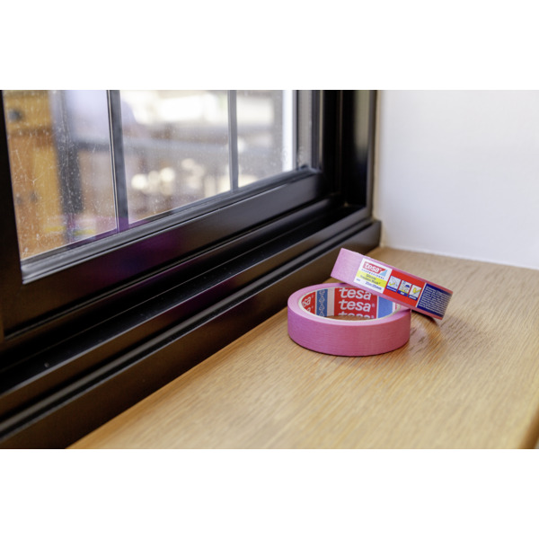 Tesa Malertape Silikon Rosa 25m