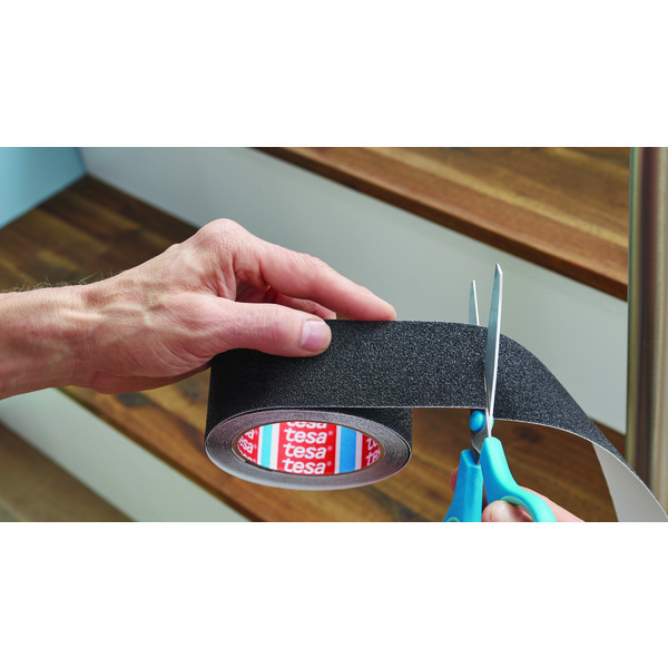 Tesa Tape Antiskli Sort 25x5m