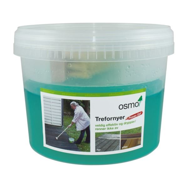 Osmo Tre Fornyer Power Gel Utvending Rens til Treverk 2,5 l
