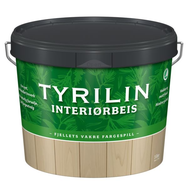 Tyrilin Interiørbeis Klar-Base 2,7 l
