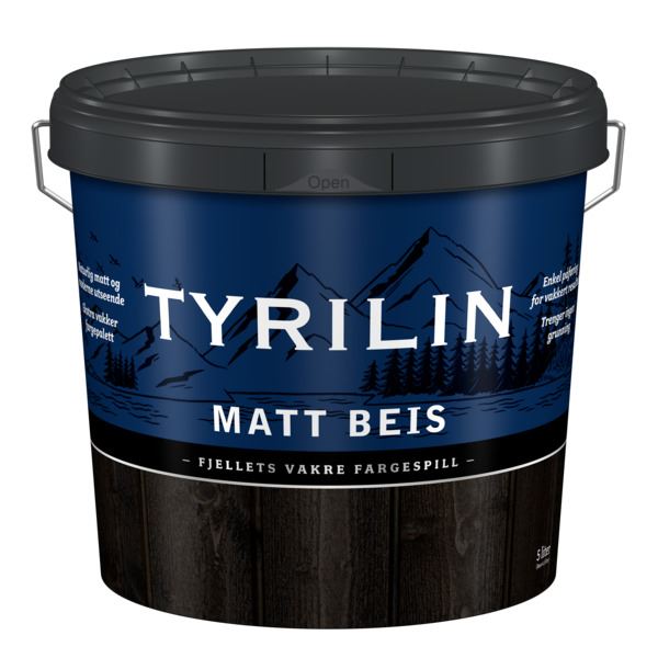 Tyrilin Matt Beis Gul - base 4,5 l