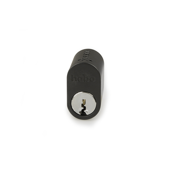 Habo Låssylinder 65537 - Sort