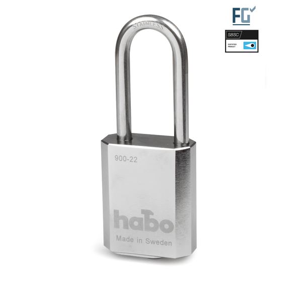 Habo Hengelås 900 - 22 HB60 Messing