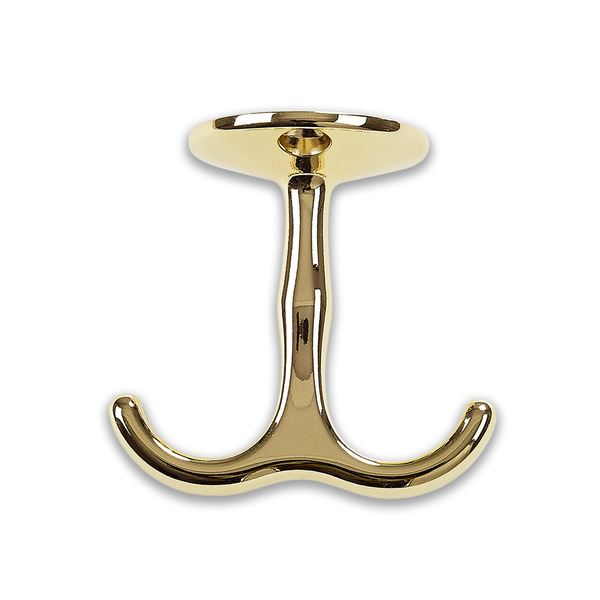 Habo Takkrok Dobbel - Polert Messing