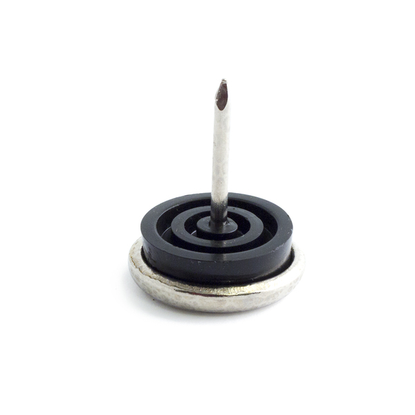 Habo Gulvbeskyttelse Stift/Stål - Ø22 mm Krom