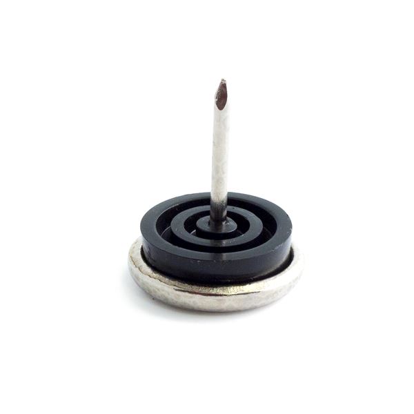 Habo Gulvbeskyttelse Stift/Stål - Ø22 mm Krom