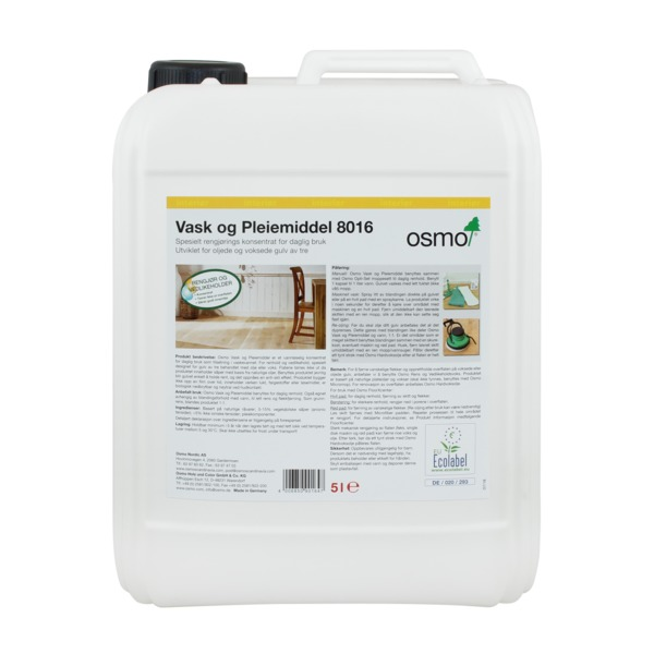 Osmo Vask og Pleiemiddel 8016 Konsentrert 5 l
