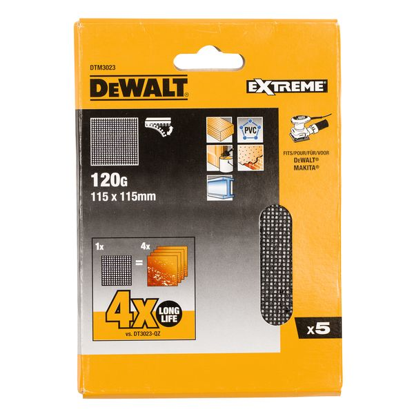 DeWalt Slipenett 1/4 Ark DTM3023 120K