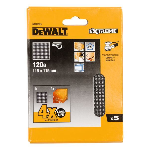 DeWalt Slipenett 1/4 Ark DTM3023 120K