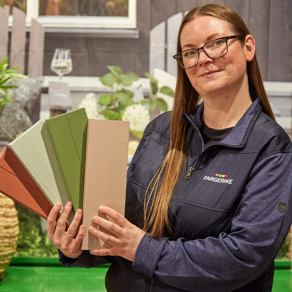 Ellen Hoel interiørkonsulent Fargerike Reinaas