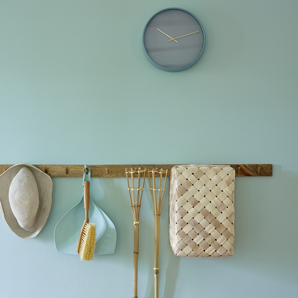 Ismynte lys veggfarge