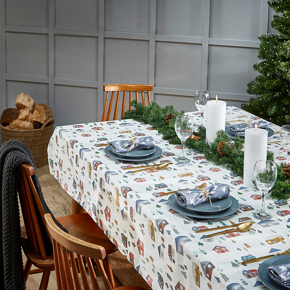 Jul tekstil Fargerike