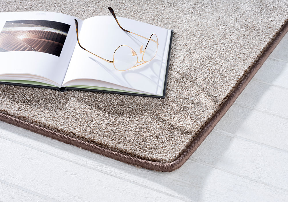 Kanting søm salongteppe