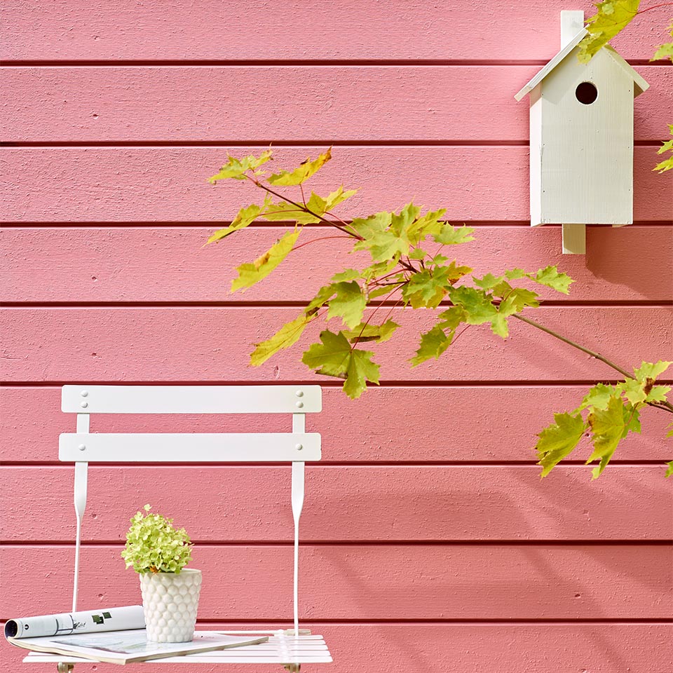 Majavatnet husfarge rosa