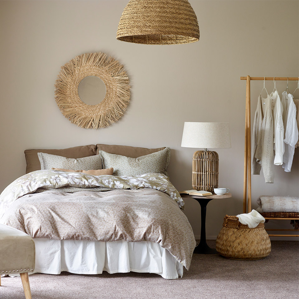 Naturlig Hvit soverom farge