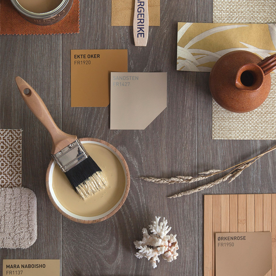 Ørkenrose moodboard