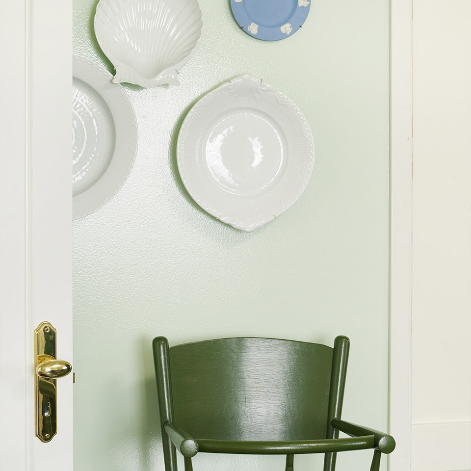 Pæresorbet lys grønnfarge