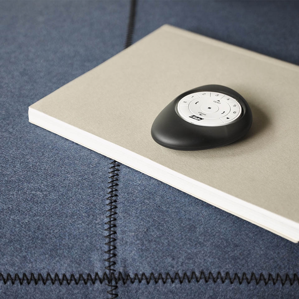 Motorisert solskjerming