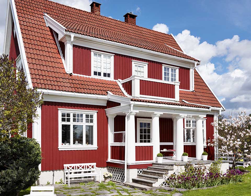 Rødt hus