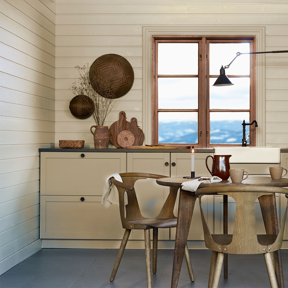 Soothing beige kjøkken beige