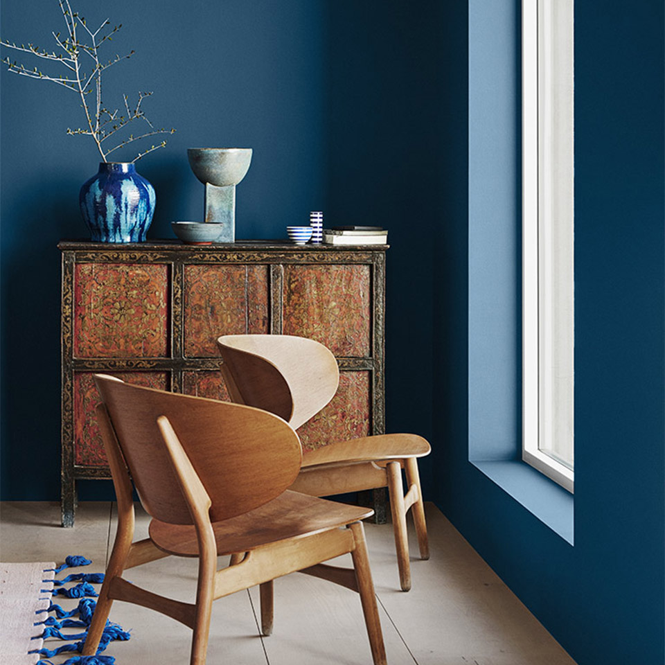 Statement Blue blå stue