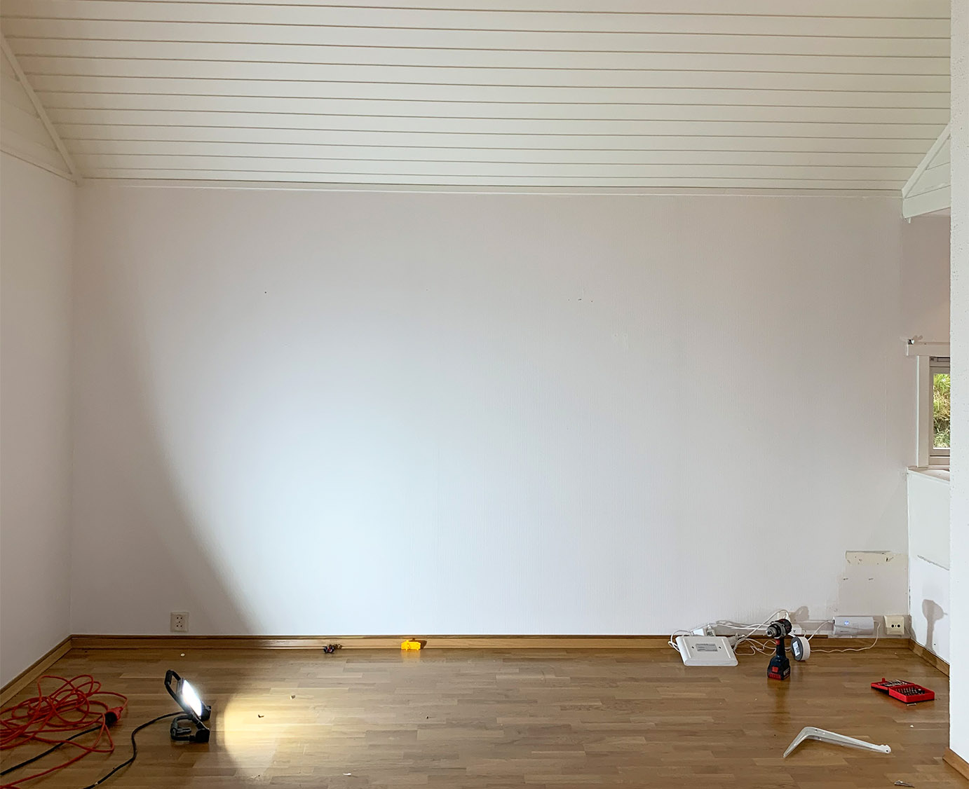 Spisestue før og etter