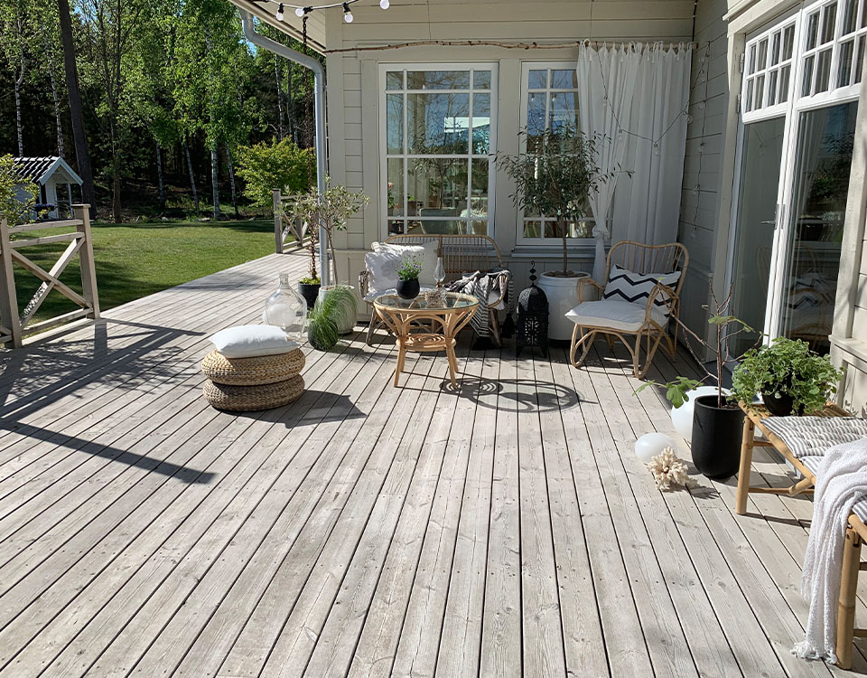 Terrasse gråning sioox