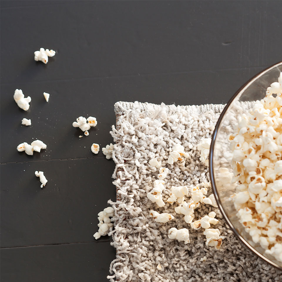 Svart male gulv ungdomsrom